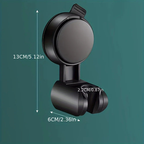 1Pc Universal Shower Head Holder Adjustable Strong Adhesive ABS Shower