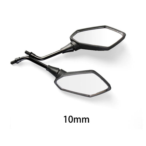2Pcs/Pair Motorcycle Rearview Mirror Scooter E-Bike Rear View Mirrors