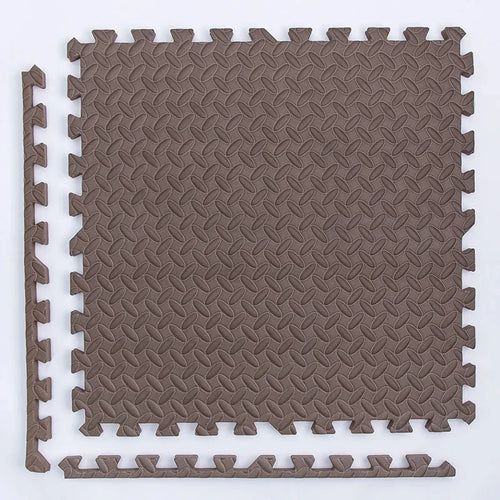 4~20Pcs Puzzle Fitness Mat, Eva Interlocking Foam Floor Tiles for Home