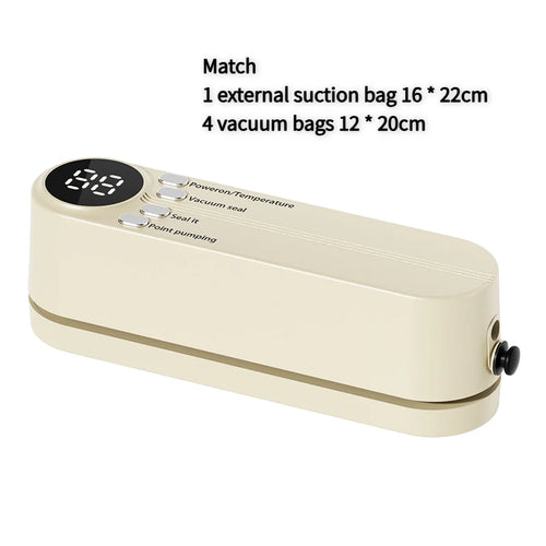 2025 Mini Wireless Vacuum Sealing Machine, USB Home Fully Automatic