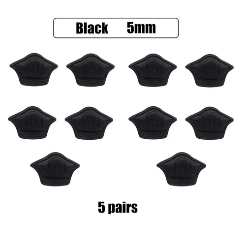 5 Pairs Shoe Pad Foot Heel Cushion Pads Sports Shoes Adjustable