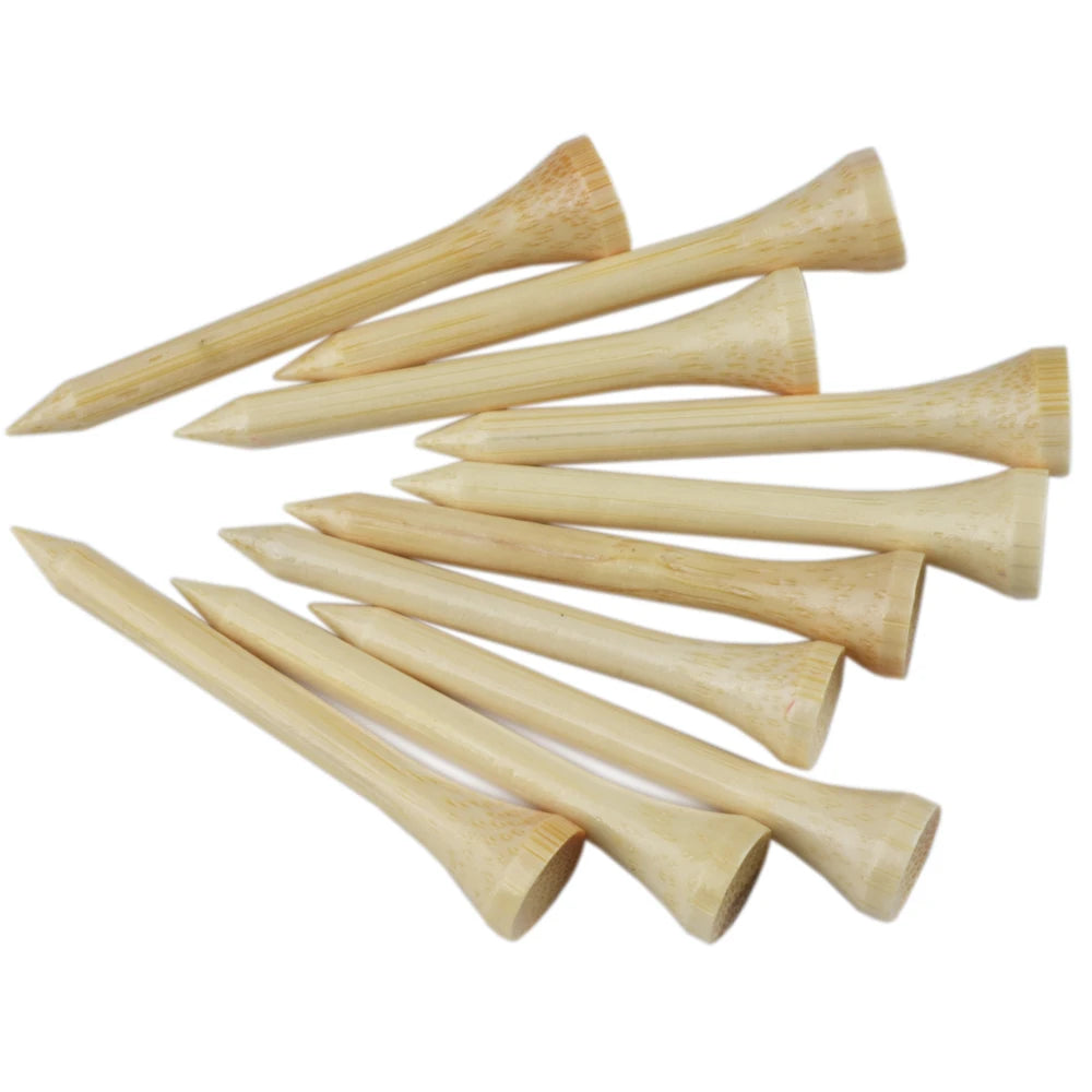100Pcs/Bag Golf Tees Bamboo Golf Balls Holder 4 Sizes Available Drop