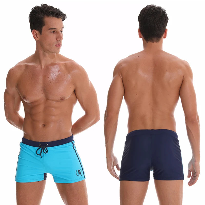 Hot Swimwear Mens Breathable Swimsuits Man Swim Trunks Boxer Briefs