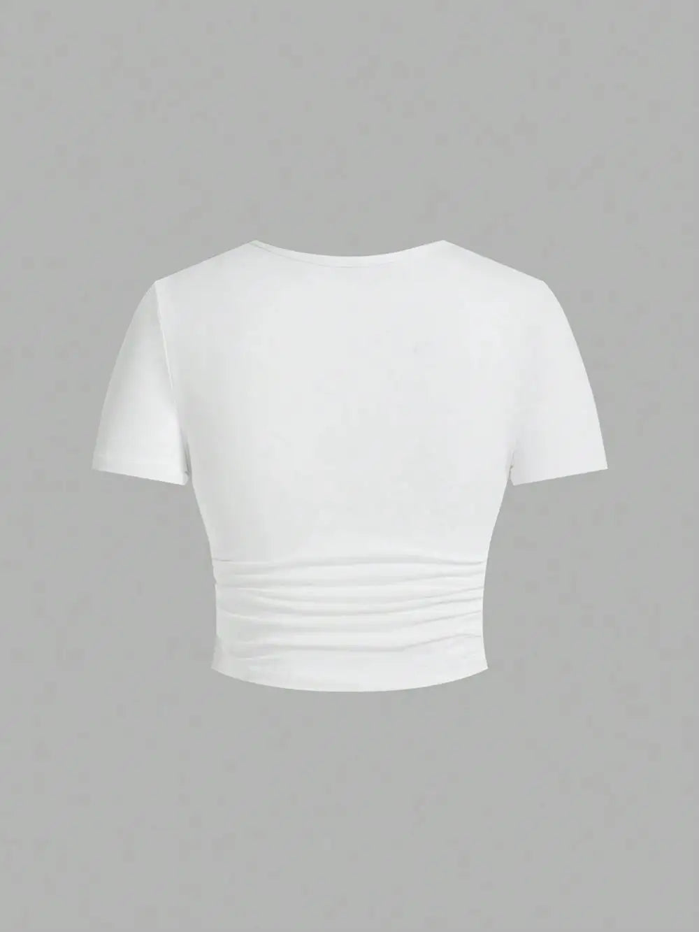 Simple Red Spider Printing Crop Tops Summer Street Fashion Women's