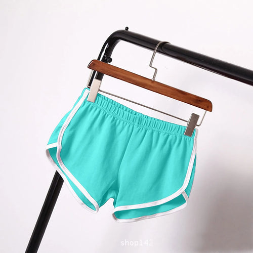 Women's Cotton Shorts Vintage Dolphin Short Pants Sexy Lounge Workout