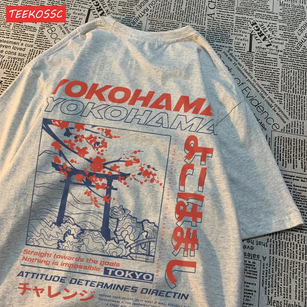 Summer Women T-Shirts Japanese Style Letter Printing Short Sleeve