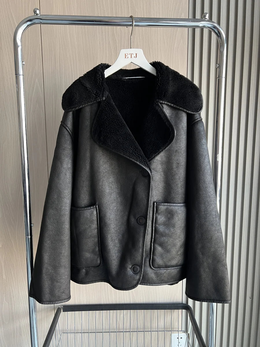 2024 Fall/Winter New Arrival Traf Women's ZW Series Double-Sided