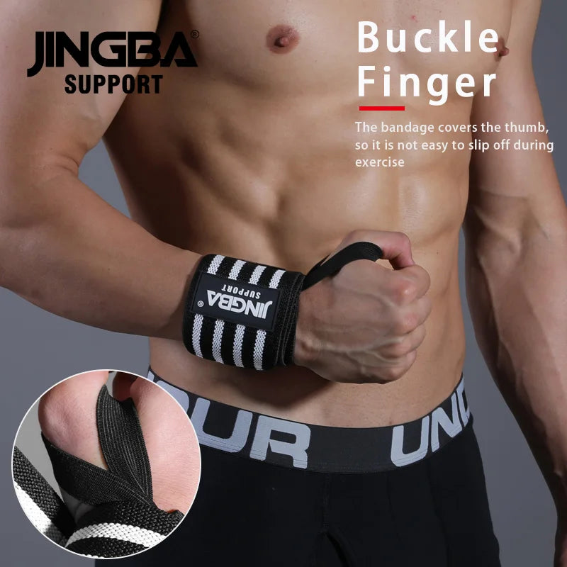 1PC Wristband Wrist Support Brace Straps Extra Strength Weight Lifting