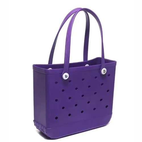 M/L/XL Beach Bag Fashion EVA Waterproof Rubber Picnic Storage Basket