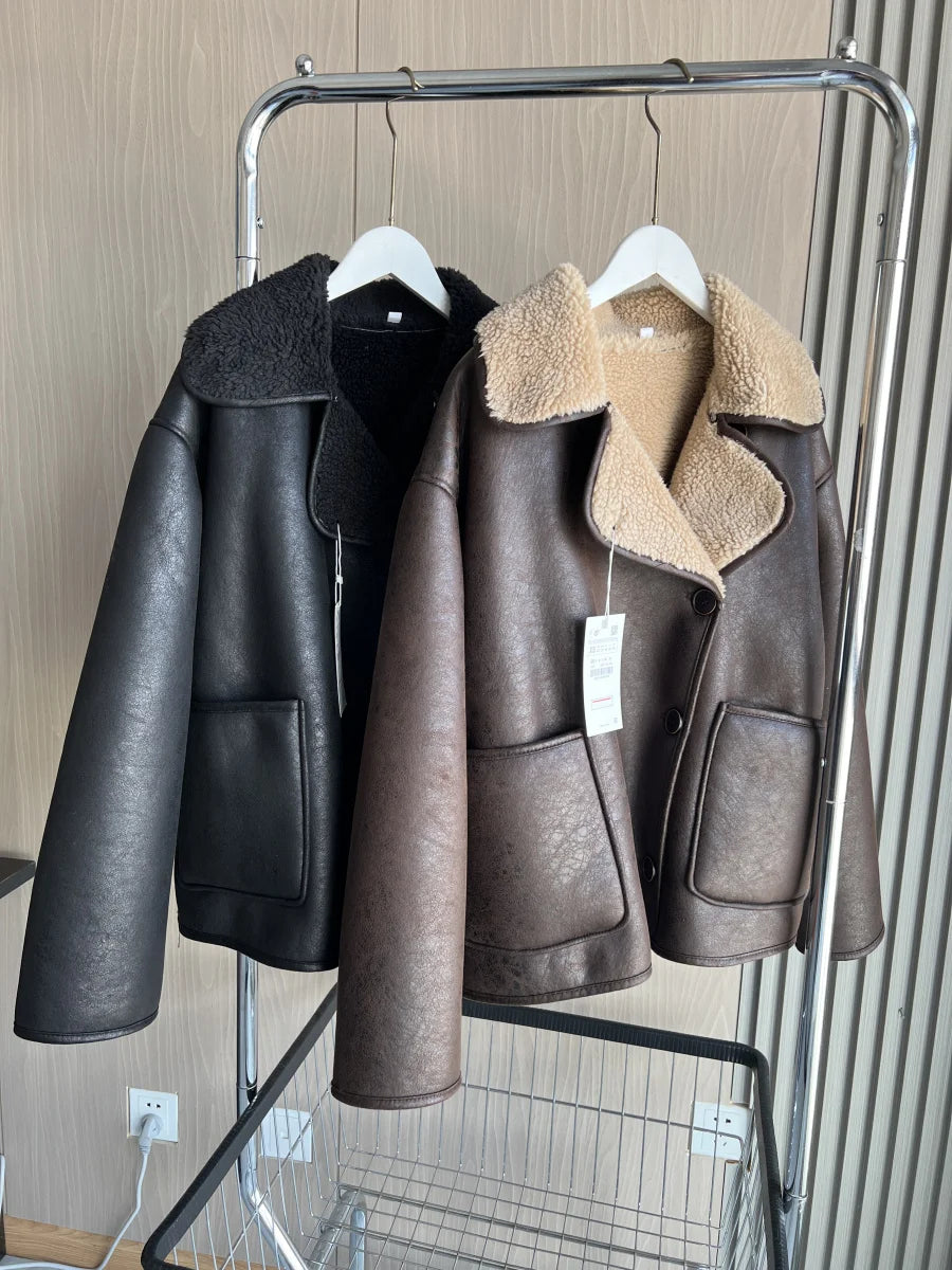 2024 Fall/Winter New Arrival Traf Women's ZW Series Double-Sided