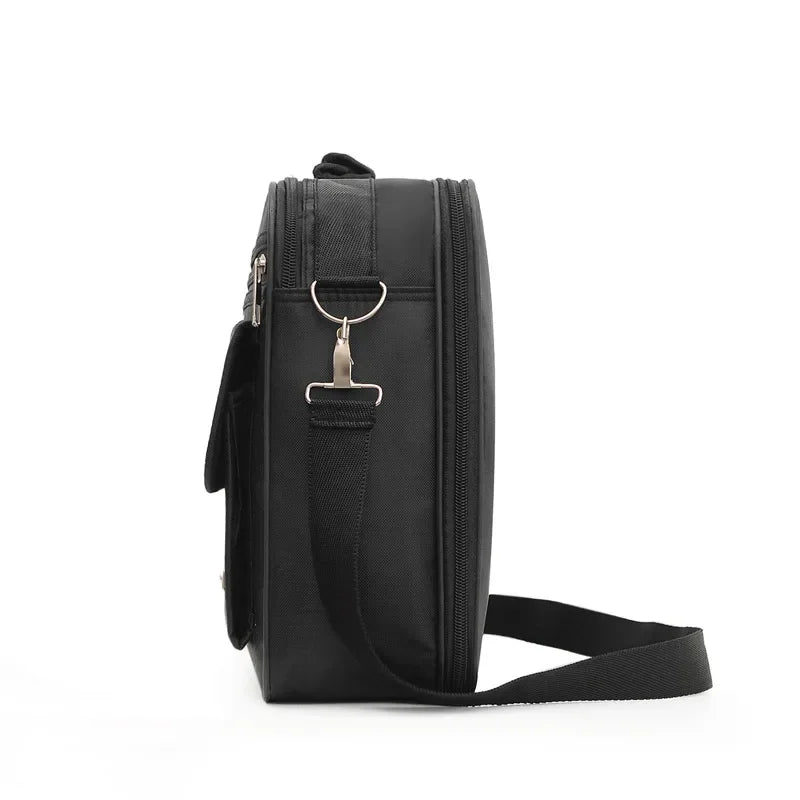 Large Capacity Briefcase Travel Essentials Laptop Storage Diagonal Bag
