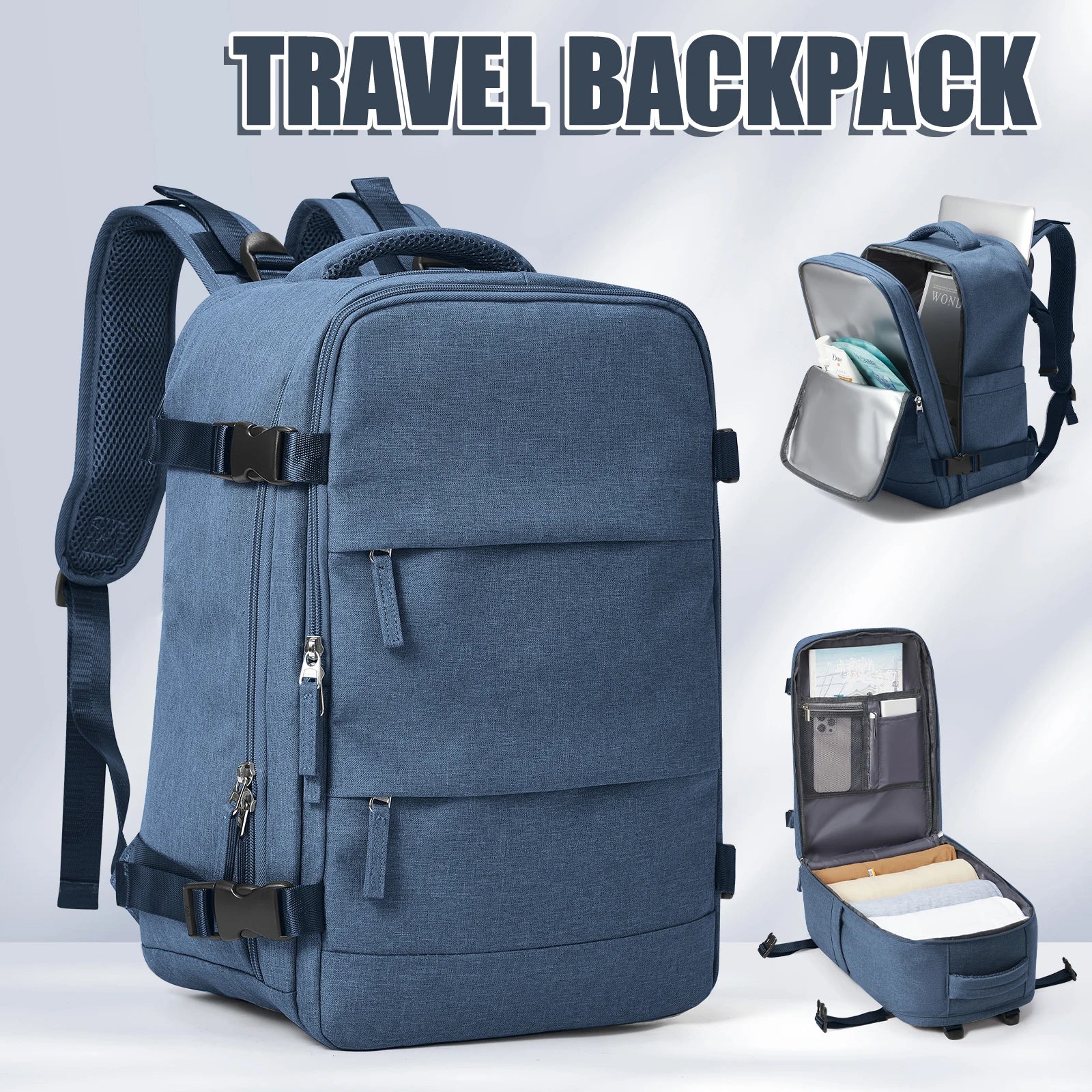 Travel Backpack Short Distance Airplane Ryanair Cabin Bag 40x20x25