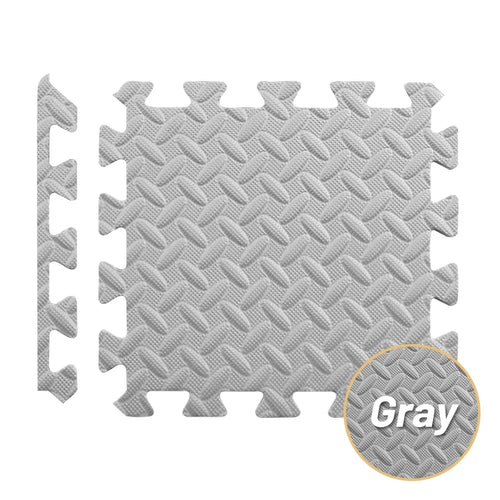 4~20Pcs Puzzle Fitness Mat, Eva Interlocking Foam Floor Tiles for Home