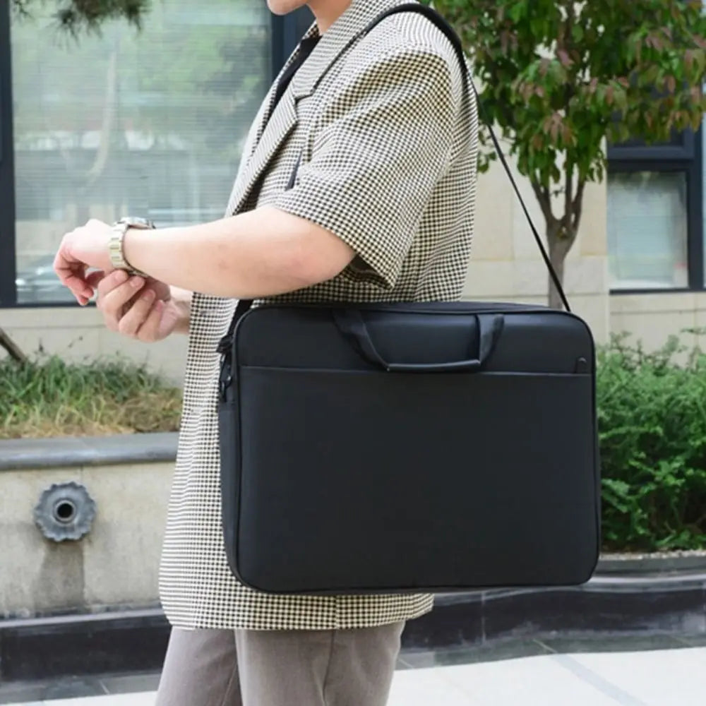 Large Capacity Laptop Bag Shockproof Protective Laptop Case 15.6 17