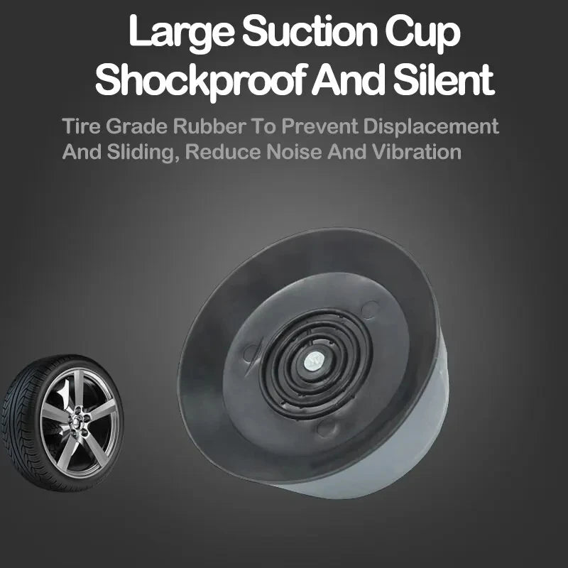 4pcs Anti Vibration Feet Pads Rubber Mat Slipstop Silent Dampers Stand