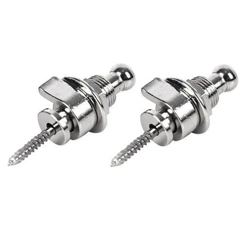 2Pcs Guitar Bass Strap Lock Skidproof StrapLock locking pegs