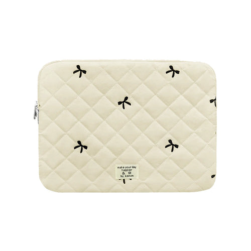 Cute Bow Graphic Laptop Bag Tablet Sleeve Case 11 13.3 14 15.6 Inch