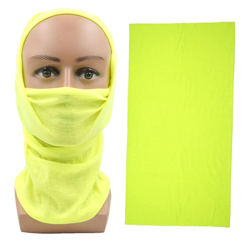 Outdoor Magic Bandana Solid Neon Color Cycling Hiking Scarves Headband