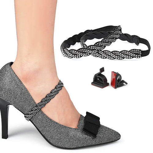 Women Shoelaces for High Heels Adjustable Ankle Shoe Belt Holding