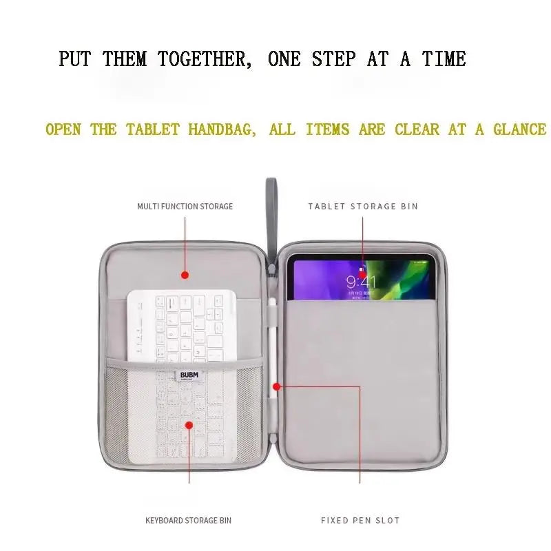 Tablet PC Shockproof Cover Case Tablet Storage Bag Ultra Slim