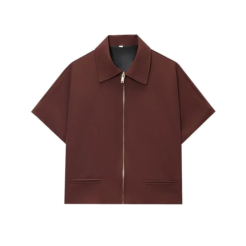 MUJER 2025 Cropped Jacket Women Zipper Varsity Women's Jackets Short