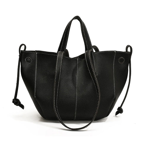 Vintage Shoulder Bags for Women PU Leather Tote Underarm Bags Leisure