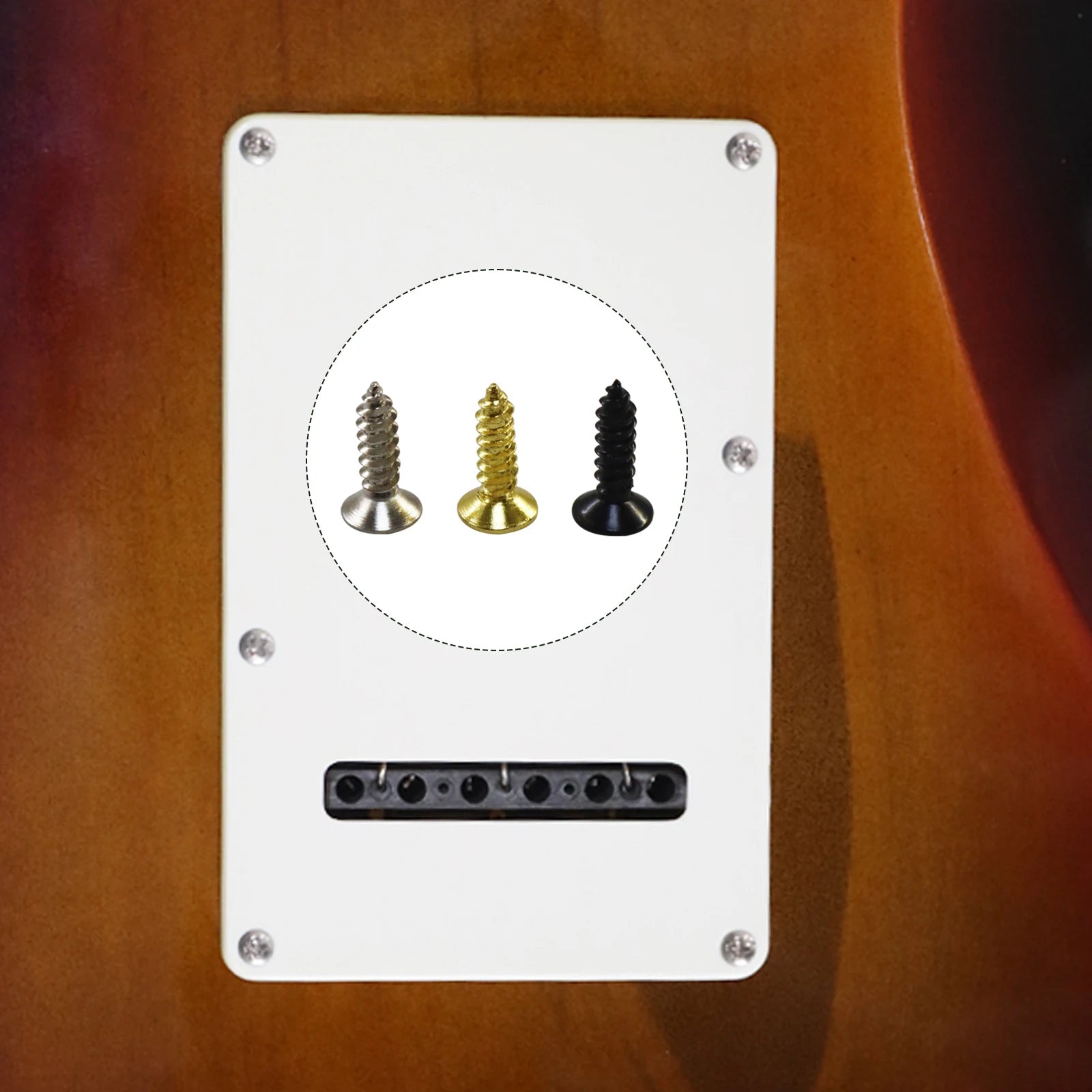 3MM Electric Guitar Bass Pickguard Screws Pick Guards Scratch Plate