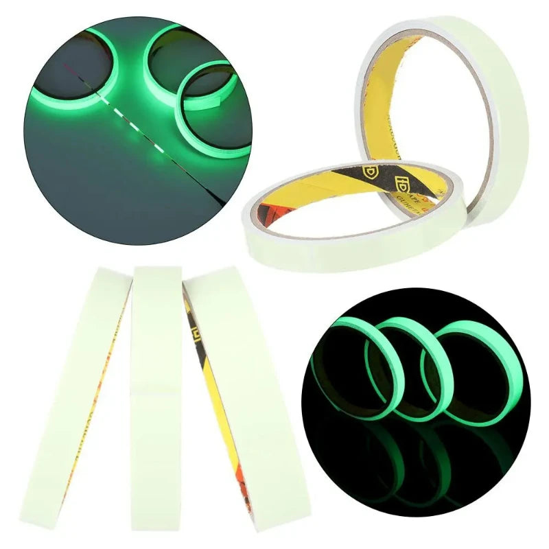 3m Self Adhesive Green Luminous Tape Glow In The Dark Stickers Stage