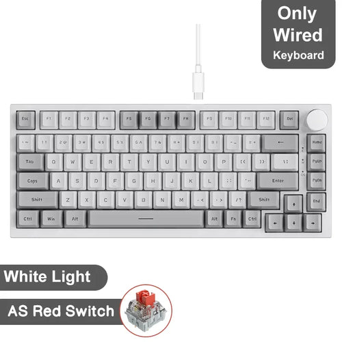 Ajazz AK820/AK820Pro gaming mechanical keyboard Bluetooth