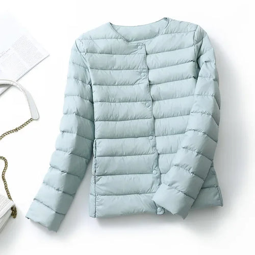 2024 New Spring Winter Women Liner Warm Down Jackets Ultralight