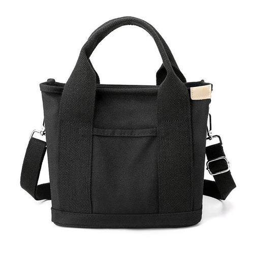 Women's Fashion Handbag Lady Portable Thickened Canvas Handbag Simple