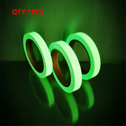 1pcs 3m Self Adhesive Green Luminous Tape Glow In The Dark Stickers