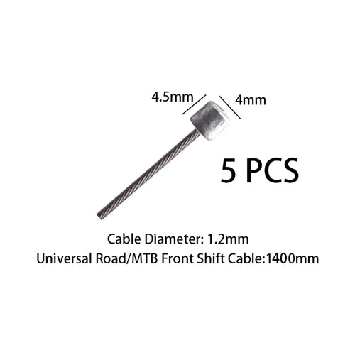 5PCS Bicycle Brakes Line Road Mountain Bike Brake Cable Universal
