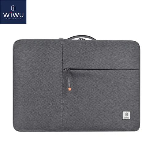 WIWU New Portable Laptop Sleeve 13 14 Double Layer Laptop Bag for