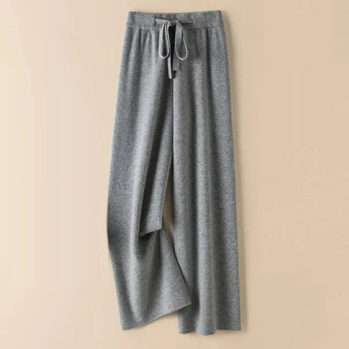 Thick Warm Knitted Casual Chic Basic Soft Elastic High Waist Women's