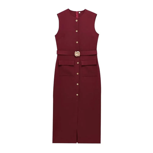 MUJER 2025 Womens Dresses Black Office Long Dresses for Women Spring