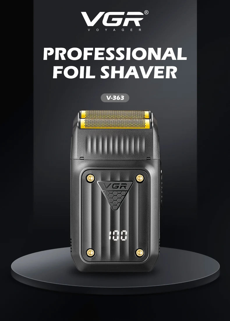 VGR 363 Razor Electric Shaver Professional Hair Trimmer Rechargeable