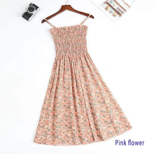 Summer Chiffon Camisole Sleeveless Dress Women Mini Dresses Fashion