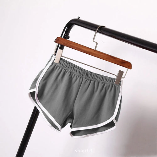Women's Cotton Shorts Vintage Dolphin Short Pants Sexy Lounge Workout