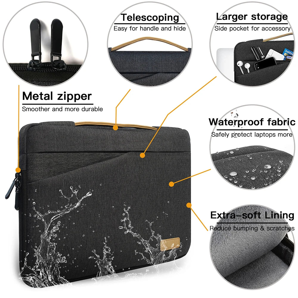 Laptop Sleeve Case Notebook Sleeve 14 15.6 Inch Laptop Bag For Macbook