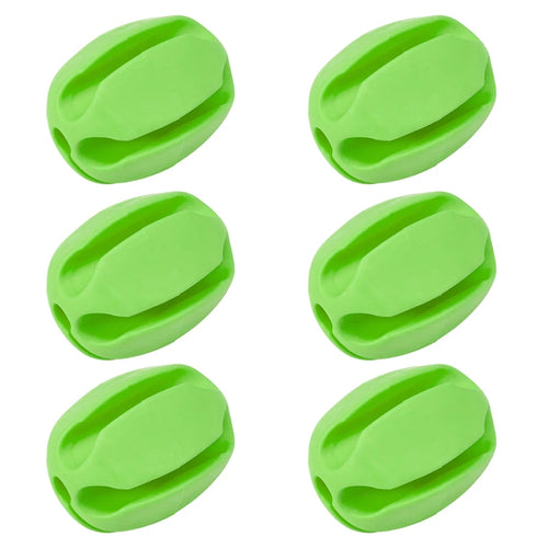 6 PCS Silicone Fishing Rod Holder Ball Straps 5 Hole Lightweight