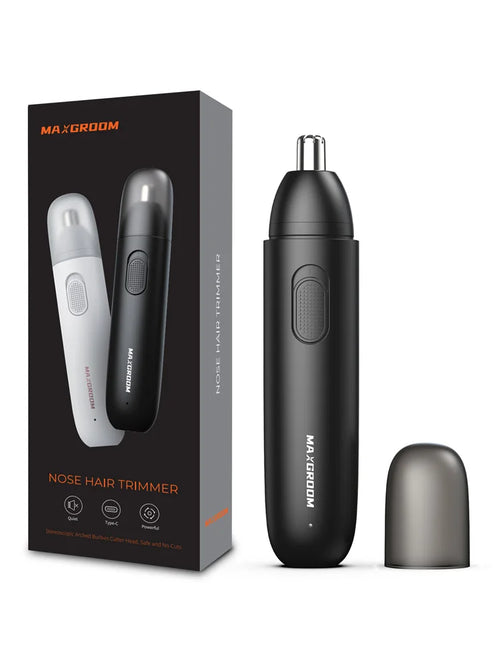 MAXGROOM Nose Hair Trimmer for Men Rechargeable 360 Rotating