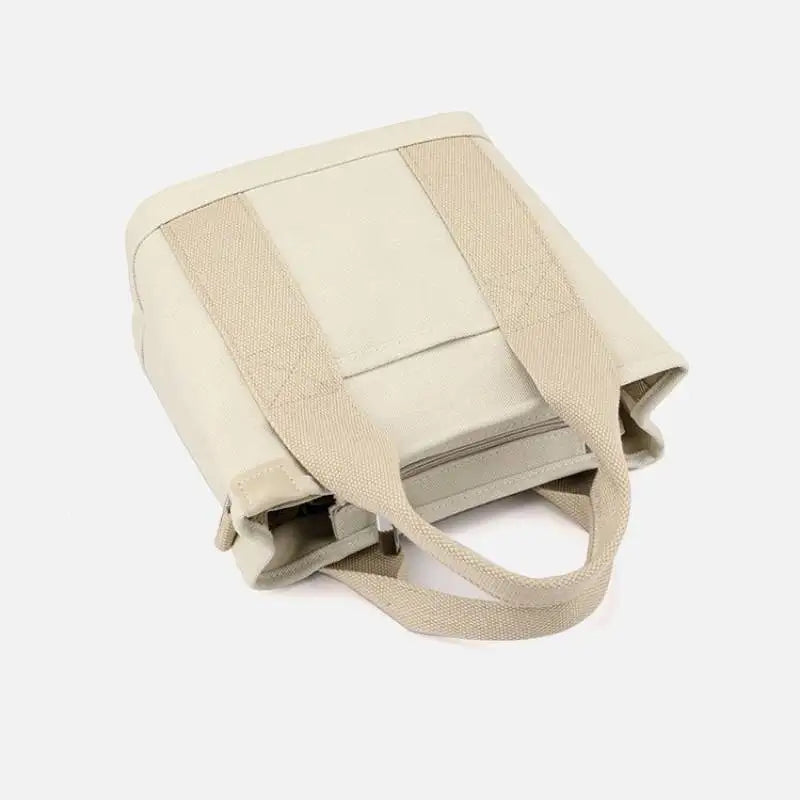 Women's Fashion Handbag Lady Portable Thickened Canvas Handbag Simple