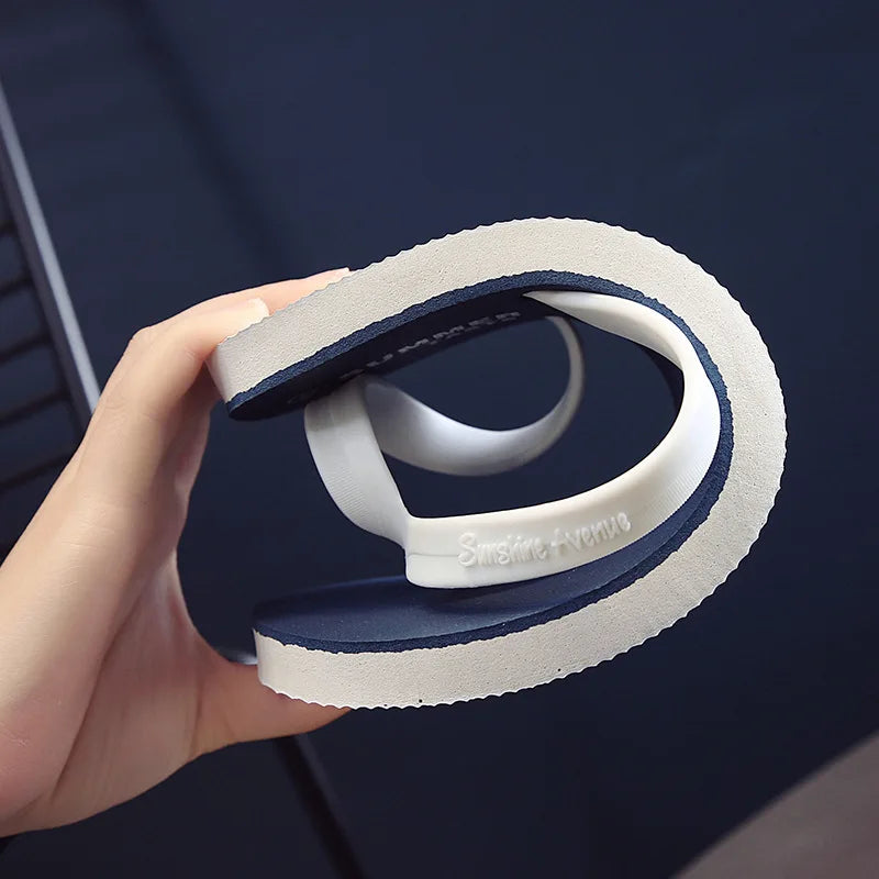 Stylish Comfortable Mens Sandals Thick Soles Anti-skid Features for