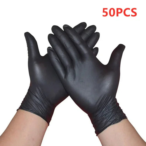 50/100PCS Disposable Gloves Nitrile Gloves for