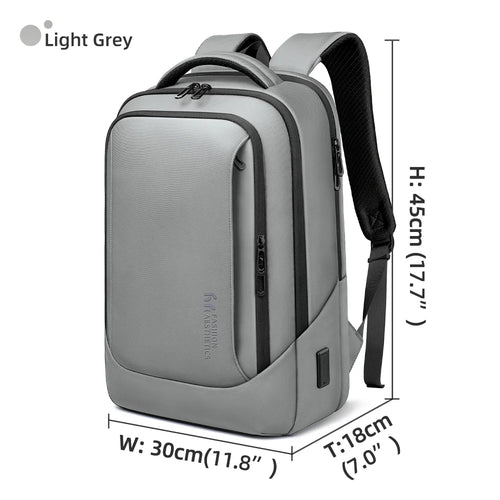 HK Men's Designer Laptop Bag Waterproof School Bags for College Boys