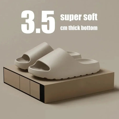 Hot Coconut Slippers Cloud Thick-soled Sandals Summer Fashion Soft