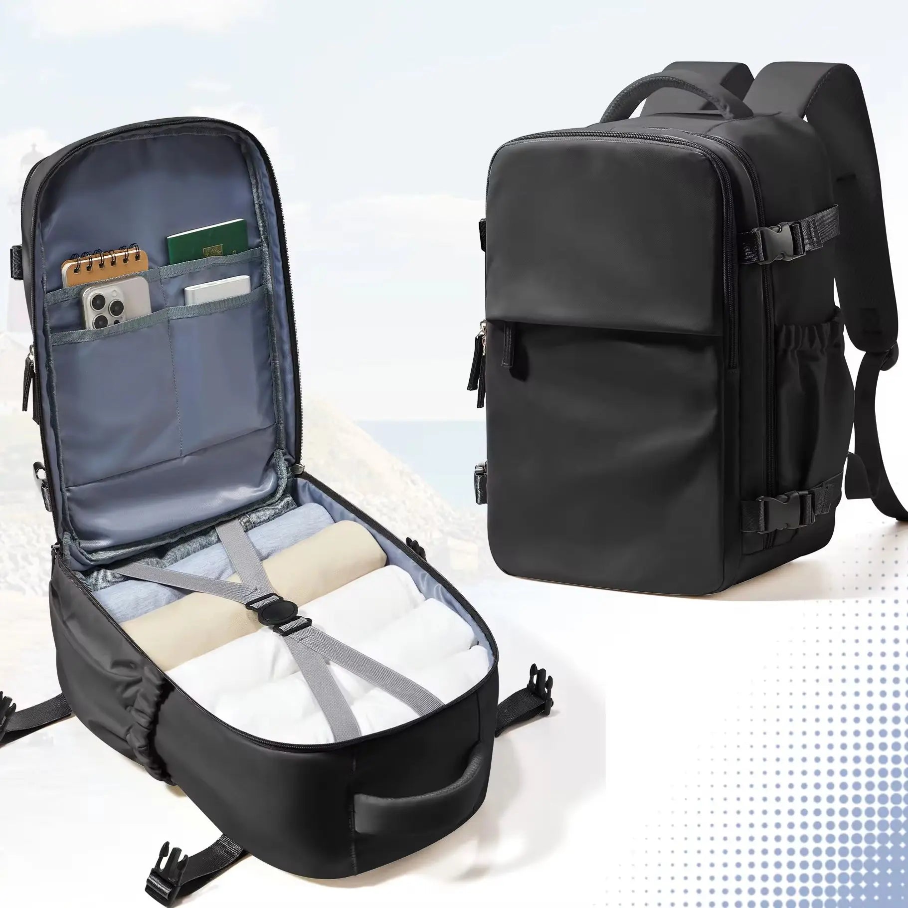 Travel Backpack for Women Men Business Backpack, Laptop Bag College