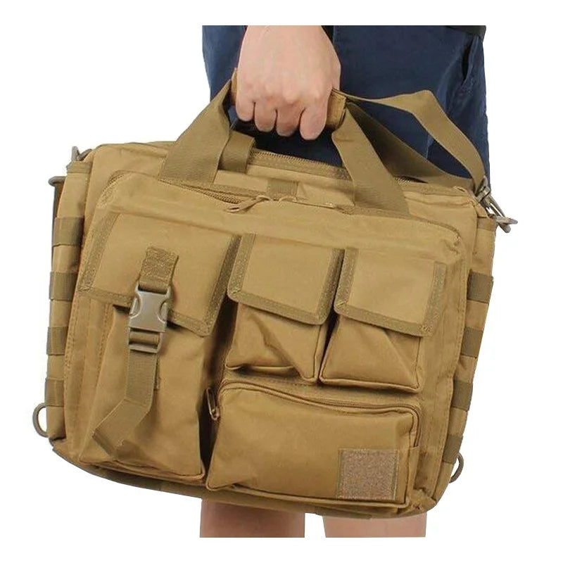 New  Backpack Tactical Molle Nylon Messenger Shoulder Bag Laptop