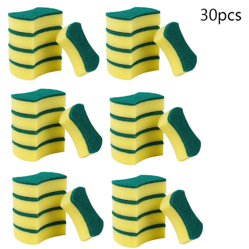 20/30pcs Dishwashing Sponge Kitchen Nano Emery Magic Clean Rub Pot